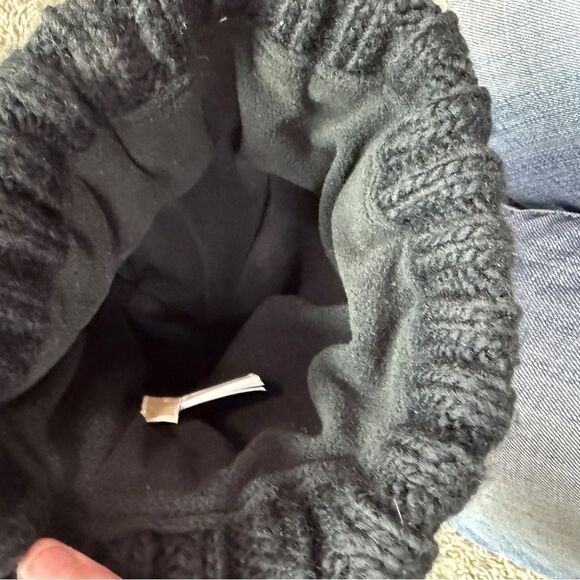 Michael Michael Kors Knit Beanie with Faux Fur Pom Pom - Picture 4 of 4